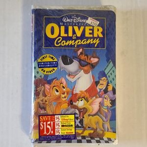 NEW Disney's Oliver and Company VHS (still sealed)